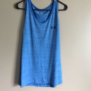 Under armor men’s blue tank top